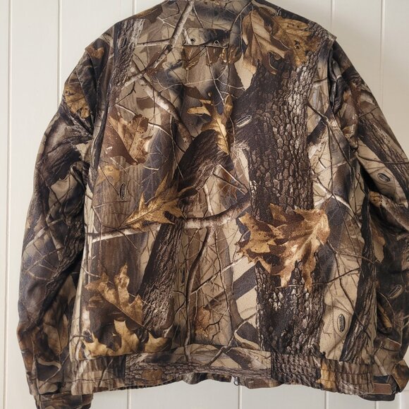 Field & Stream Camo quilt Lined Hunting Jacket Coat Men's Size: LARGE - Picture 3 of 9
